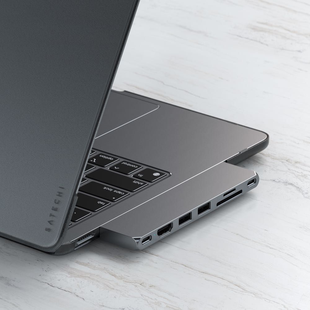 Satechi Eco-Friendly Hardshell Case for MacBook Air 13-inch (M3/M2, 2022-2024) - Lightweight Protective Cover for Work, Travel & School