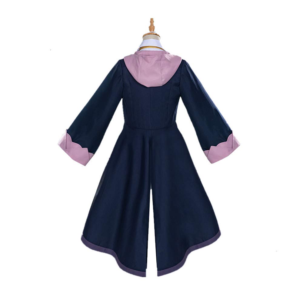 Elaina Witch Cosplay Costume Set - The Magicians Hat & Dress for Women & Girls | Anime Majo no Tabitabi Inspired Outfit for Halloween, Cosplay Events & Themed Parties