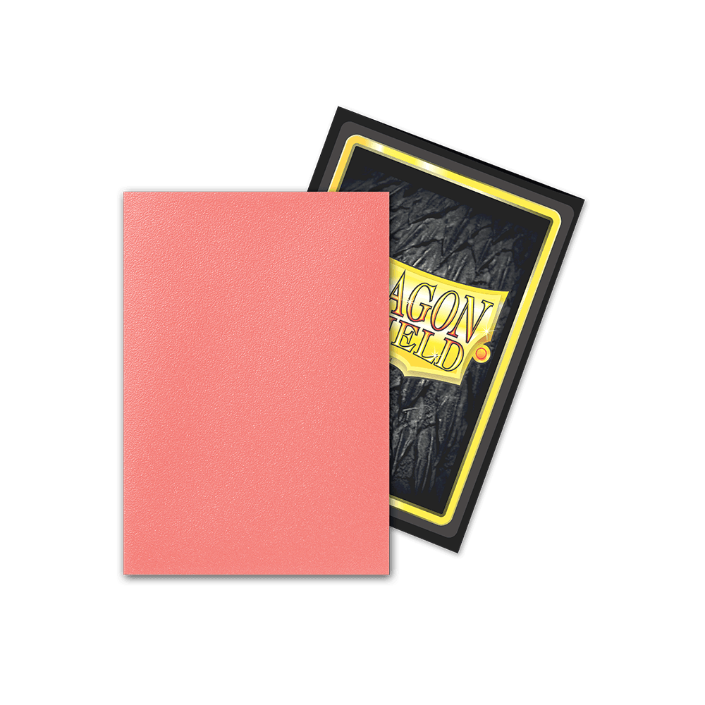 Dragon Shield Dual Matte Sleeves - Japanese Size (60pk) - Peach - Perfect for TCG Card Protection & Collecting | MTG, Yu-Gi-Oh!, Pokemon Card Sleeves