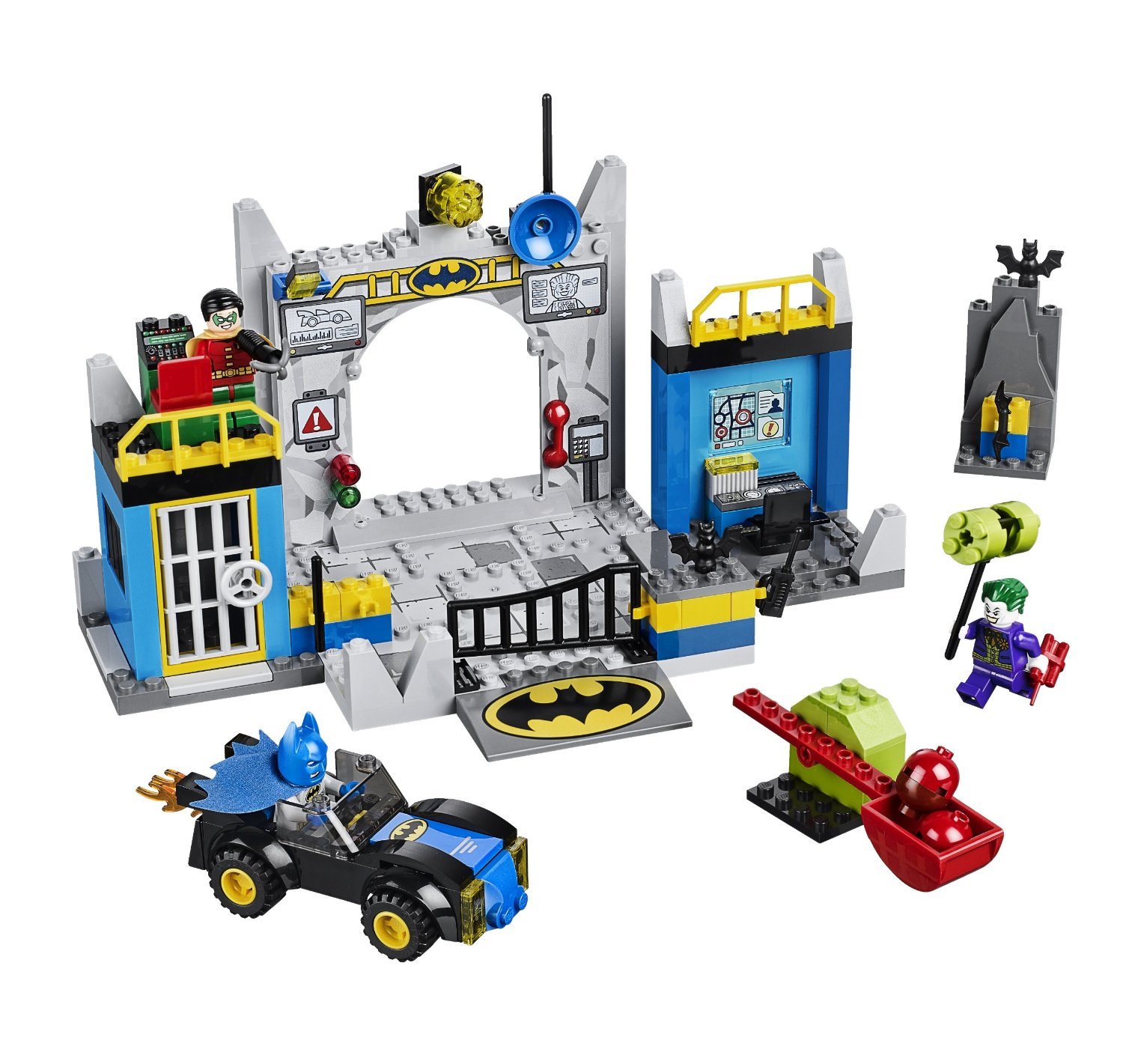 LEGO Juniors Batman: Defend The Bat Cave Building Set - Superhero Toy for Kids Ages 4-8 | Creative Play & Gift Idea for Birthday & Holidays | Perfect for Superhero Adventures & Imaginative Play
