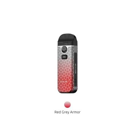 Red Grey Armor