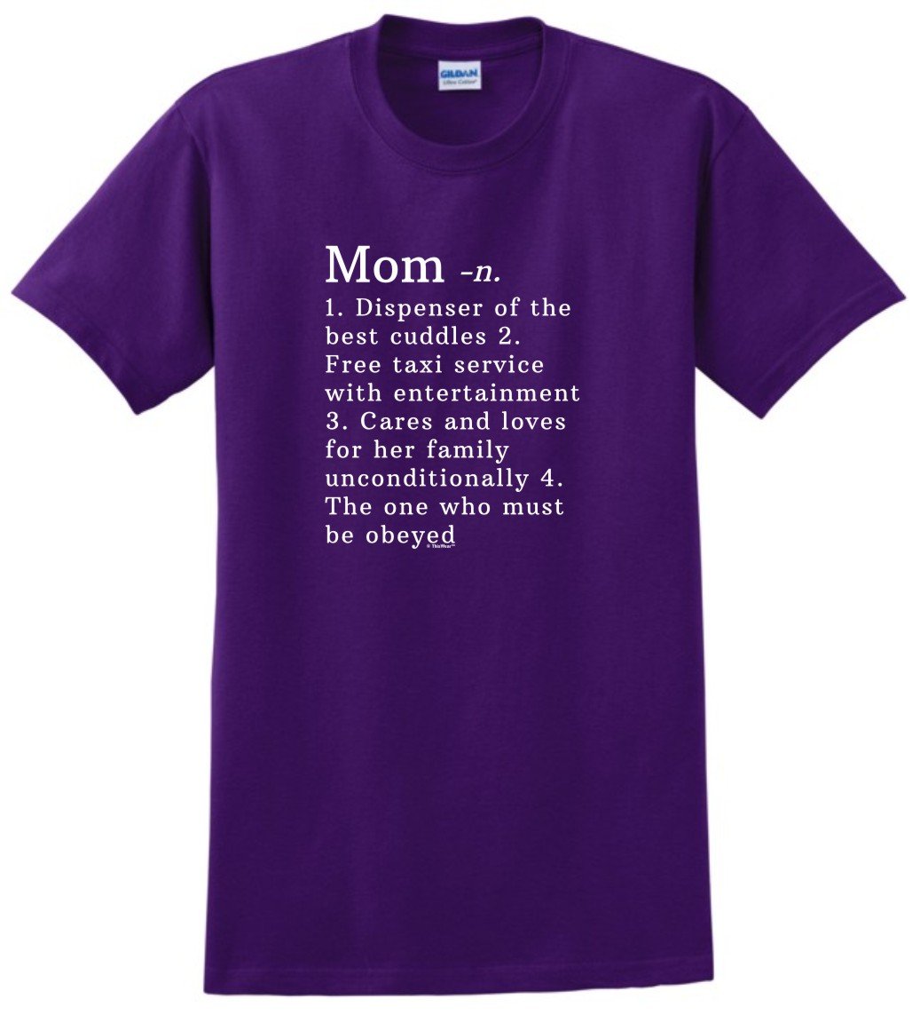 ThisWear Best Gifts for Mom - Funny Definition T-Shirt for Women | Perfect for Mother's Day, Birthday & Christmas Presents