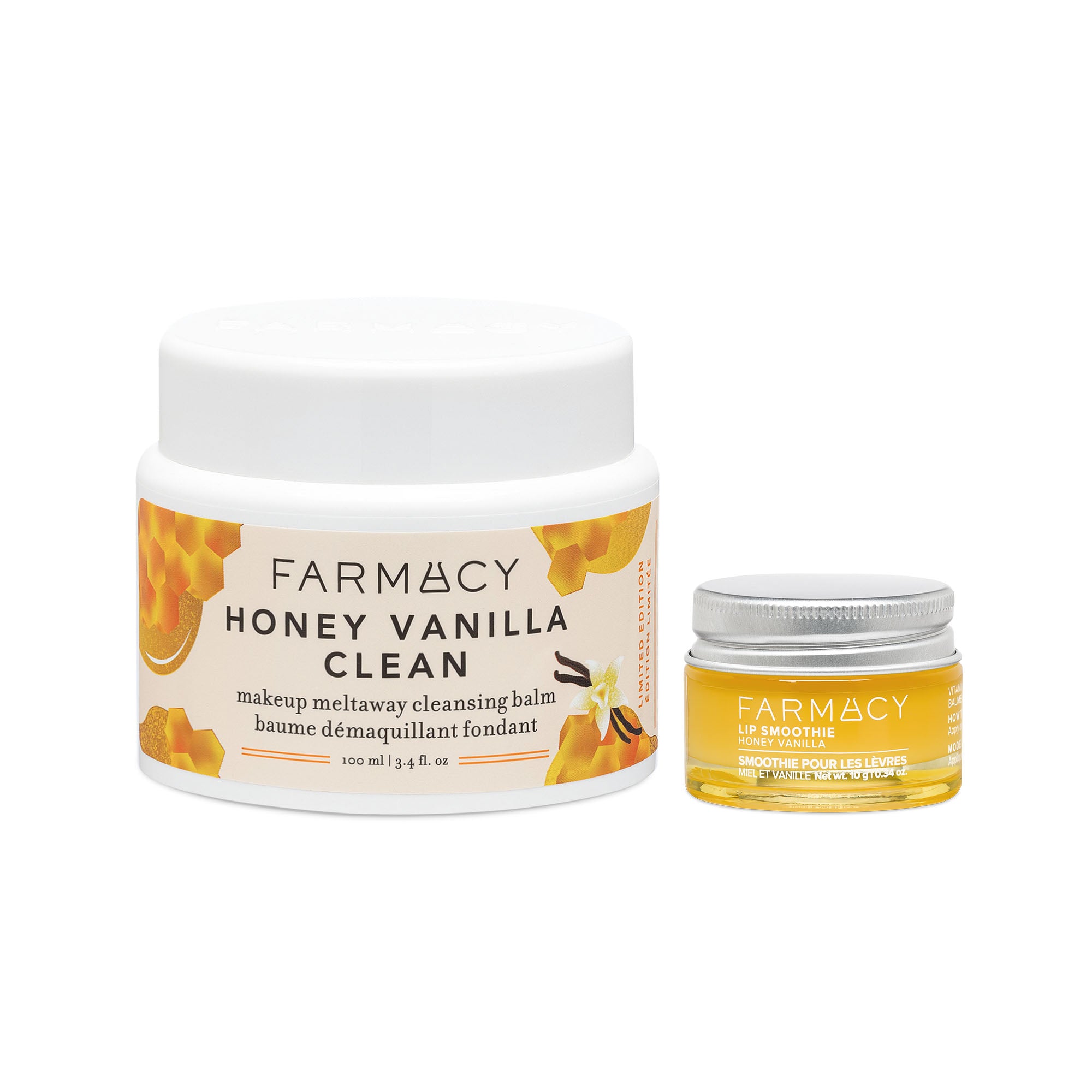 Honey Vanilla Clean Duo Set - Natural Scented Body Wash & Lotion for Soft, Hydrated Skin | Perfect for Daily Shower & Skincare Routine