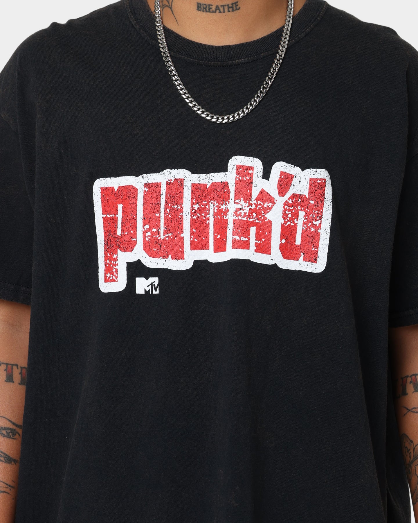 Vintage MTV Punk'd Graphic T-Shirt - Black Washed Cotton Tee for Men & Women - Perfect for Casual Wear, Street Style & 90s Retro Outfits