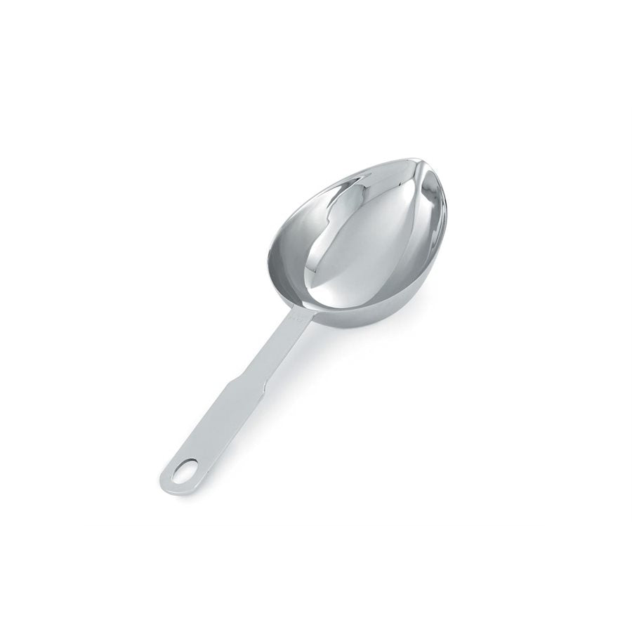 Vollrath 1 Cup Oval Measuring Scoop - Premium Stainless Steel Kitchen Tool for Baking, Cooking & Food Prep - Perfect for Measuring Dry & Liquid Ingredients