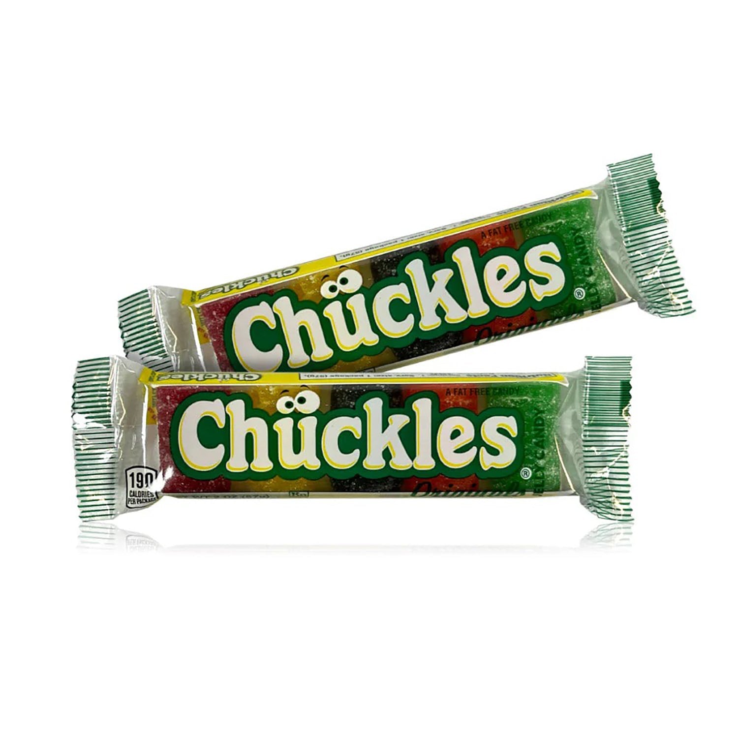 Ferrara Chuckles Candy Bars - 24 Count Box | Bulk Candy for Parties, Halloween, Christmas & Office Snacks