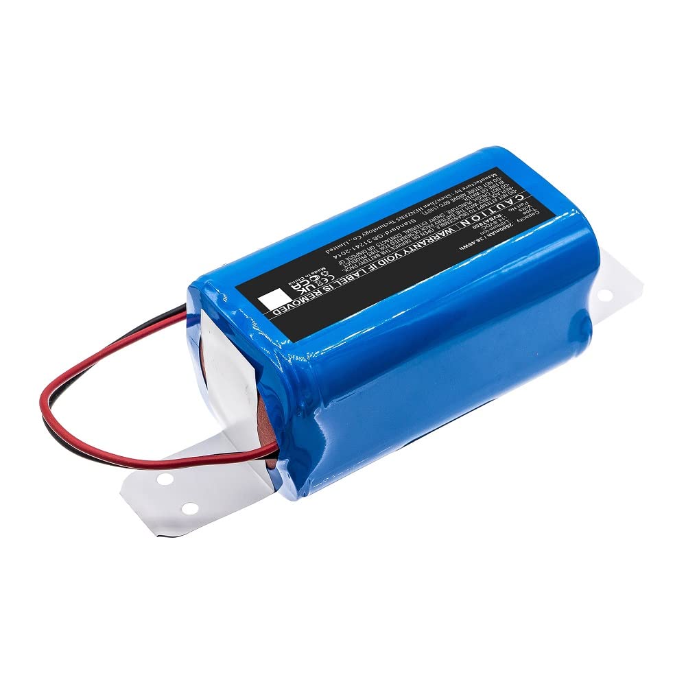 Synergy Digital Shark RVBAT850 Vacuum Cleaner Replacement Battery - 14.8V 2600mAh Li-ion Battery for Shark Cordless Vacuums - Perfect for Deep Cleaning Carpets, Hard Floors & Pet Hair Removal