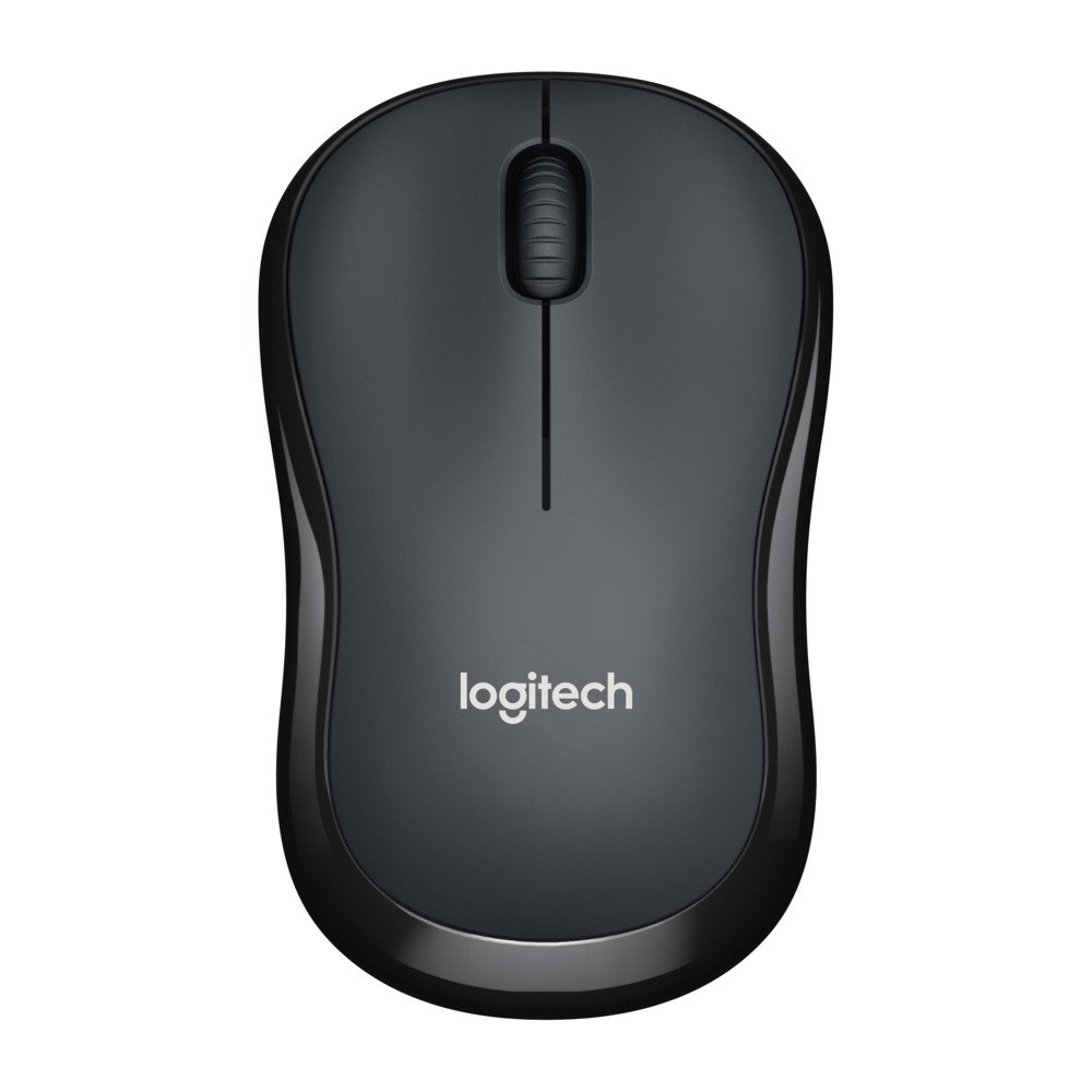 Logitech M220 Silent Wireless Mouse - Ergonomic, Noise-Reduction, USB Receiver, for Laptop, PC, Office & Home Use (Renewed)