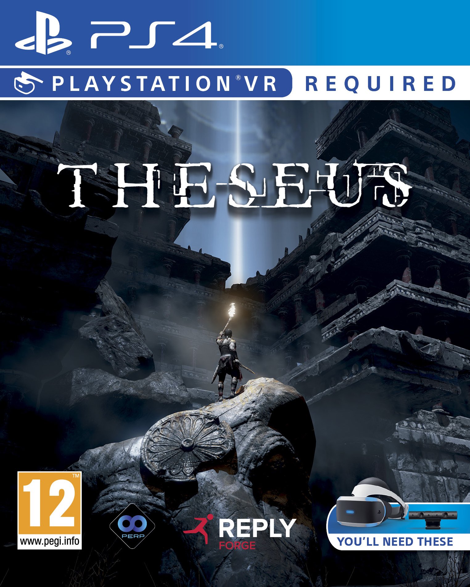 Theseus (PSVR/PS4) - Immersive VR Adventure Game for PlayStation 4 | Sci-Fi Mythology Action | Perfect for Solo Gaming & VR Enthusiasts