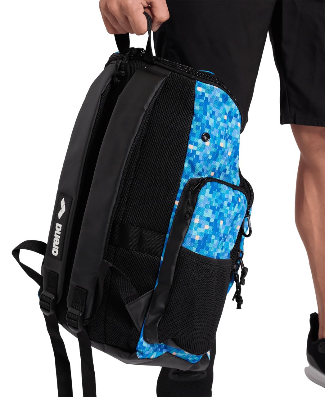 ARENA Spiky III 35L Unisex Waterproof Gym Backpack - Sports Travel Bag for Swimming Training, Pool Gear & Fitness Equipment - Perfect for Swim Meets, Gym Workouts & Outdoor Adventures