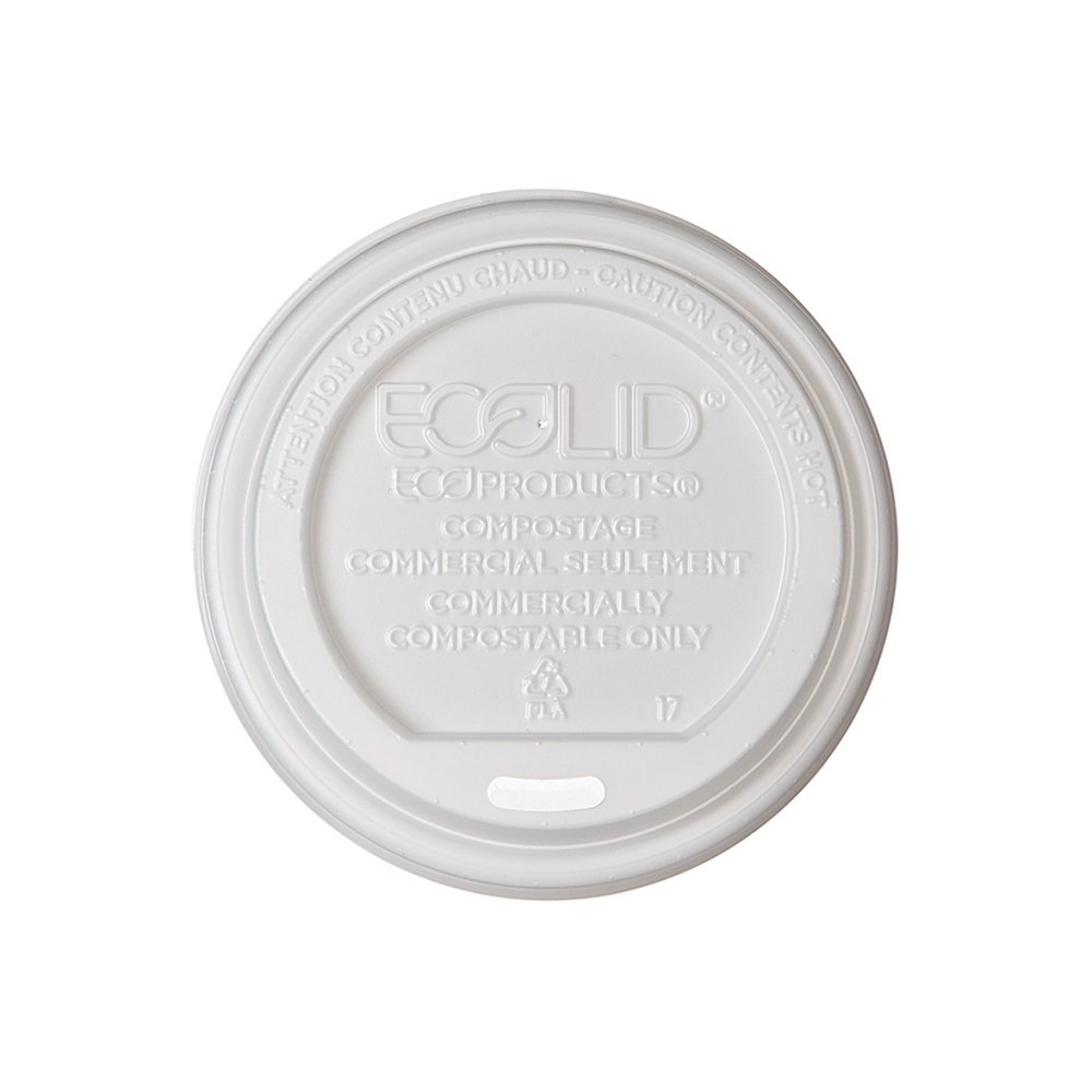 Eco-Friendly Hot Cup Lids - Renewable EcoLid for Coffee & Tea | Perfect for Cafes, Offices & Eco-Conscious Consumers | Sustainable Disposable Lid Solution