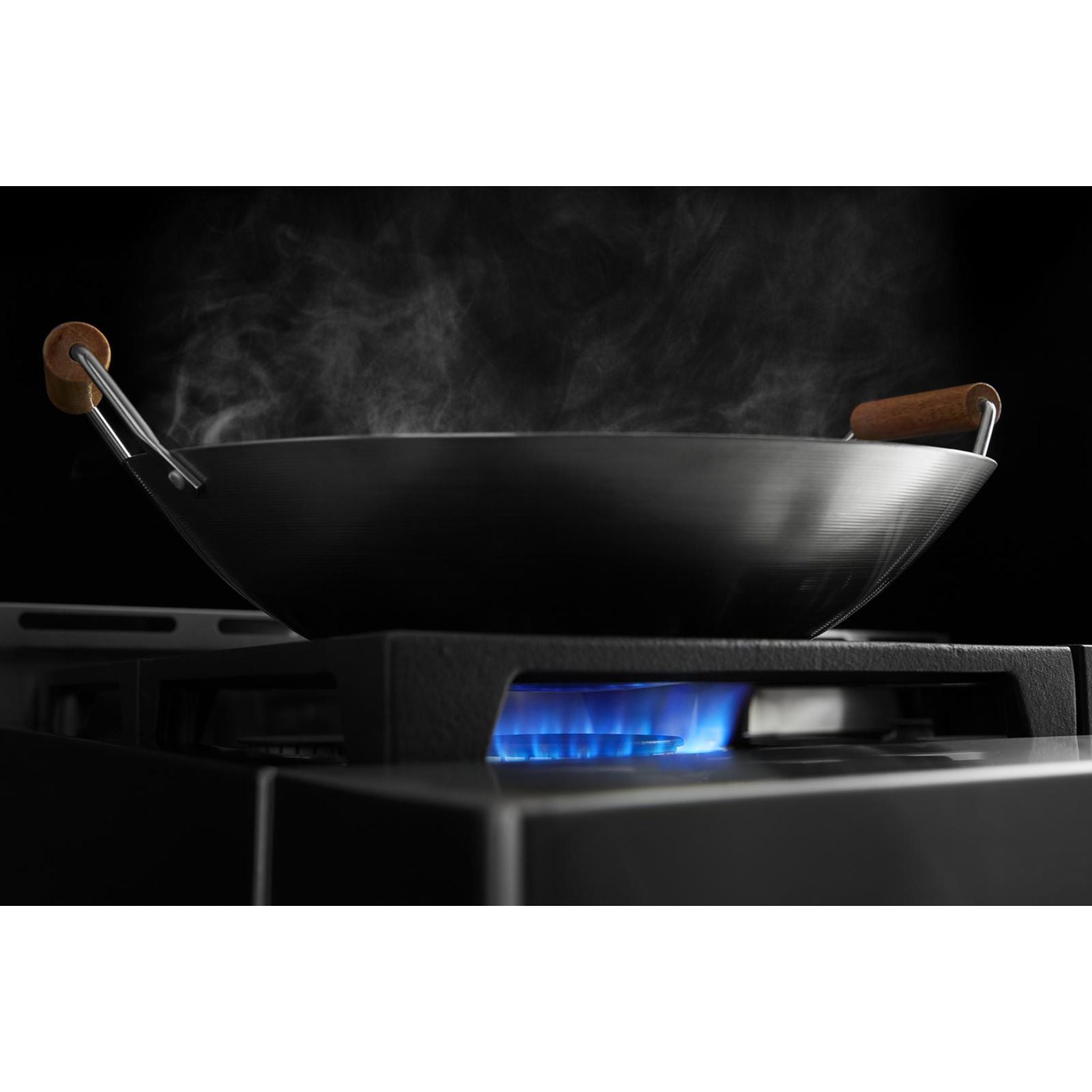 KitchenAid 5.8 cu.ft Gas Range with 5 Burners - Stainless Steel (KFGC558JSS) | Professional Cooking Appliance for Home Chefs | Perfect for Baking, Roasting & Family Meals