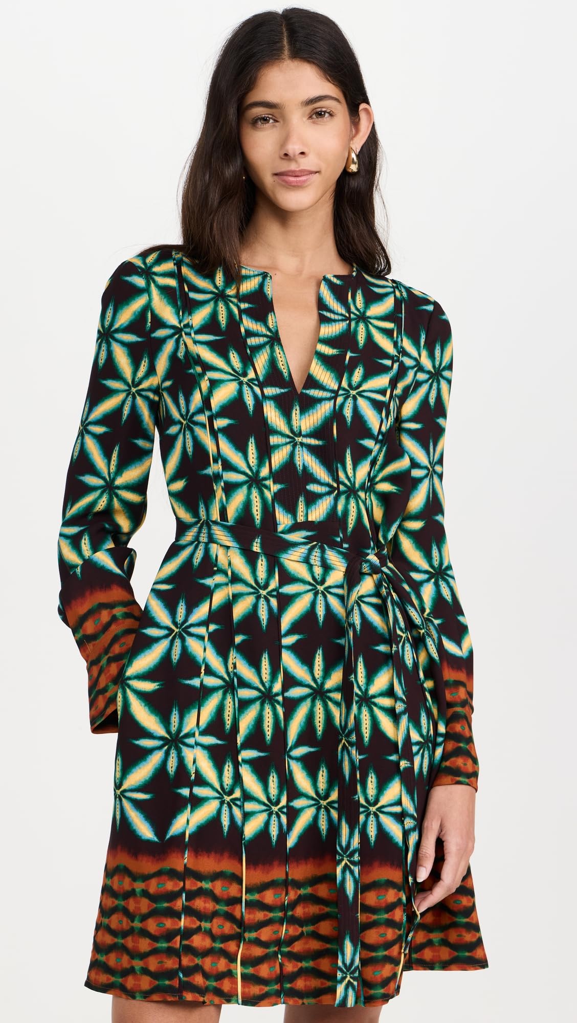 Ulla Johnson Women's Daisy Floral Print Midi Dress - Summer Boho Chic Style for Beach, Wedding & Vacation Outfits