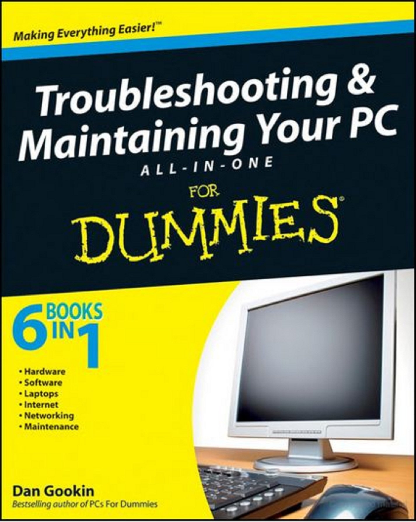 PC Troubleshooting & Maintenance All-in-One Guide for Beginners - Easy DIY Computer Repair & Care for Home & Office Use