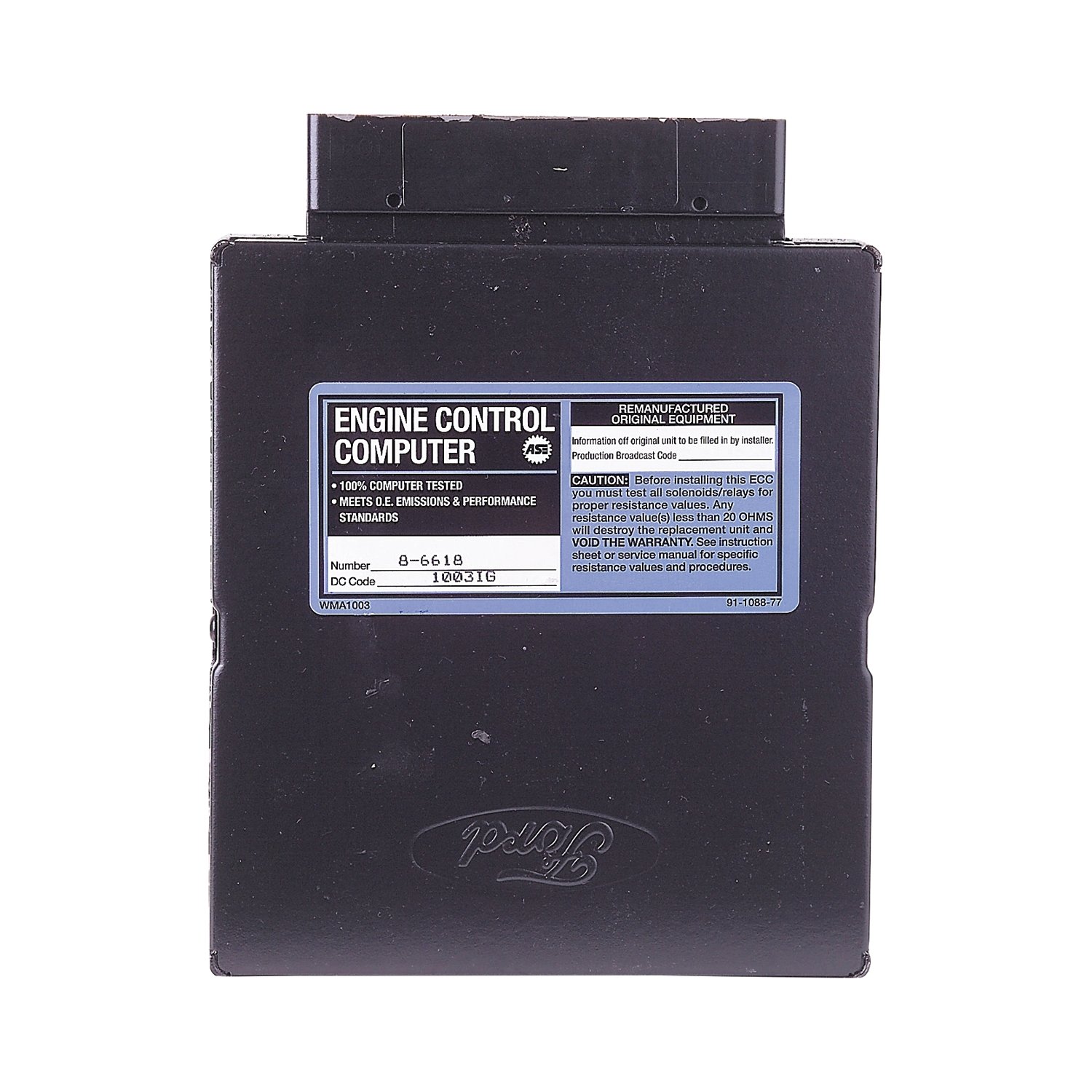 Cardone 78-6618 Remanufactured Engine Control Module (ECM) - Compatible with Select Car Models - Perfect for Engine Performance & Diagnostics Repair