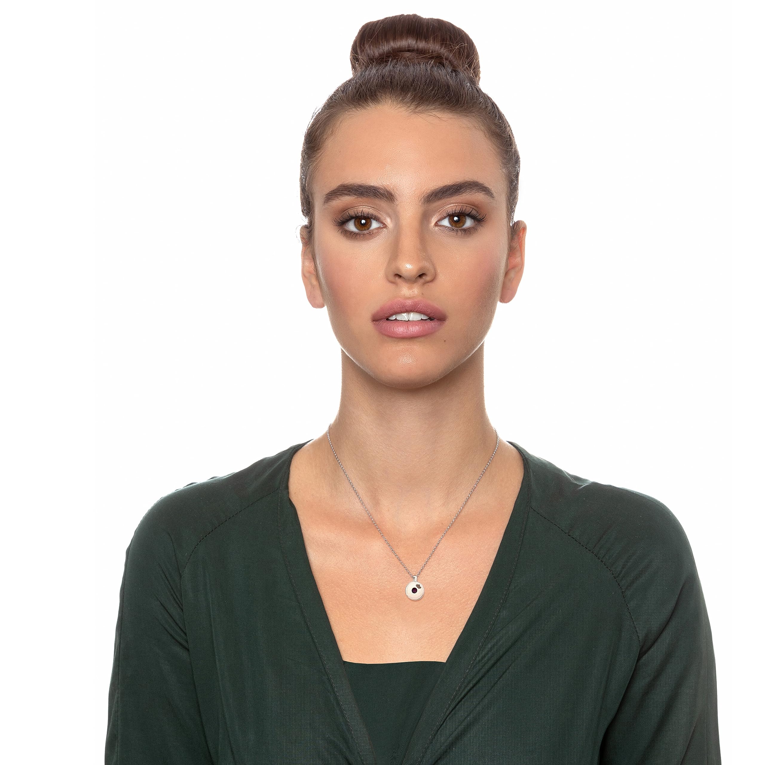 Christian Heart Necklace with Nano Bible - Women's Religious Jewelry Gift for Bible Study & Worship