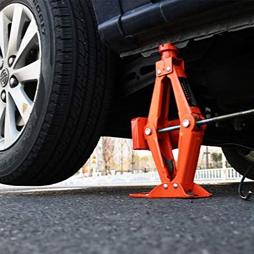 2 Ton Electric Car Floor Jack 12V 100W - Heavy Duty Scissor Lift Jack for SUV, Truck & Auto - Hydraulic Air Inflatable Car Jack Set - Perfect for Garage, Roadside Emergencies & DIY Auto Repairs