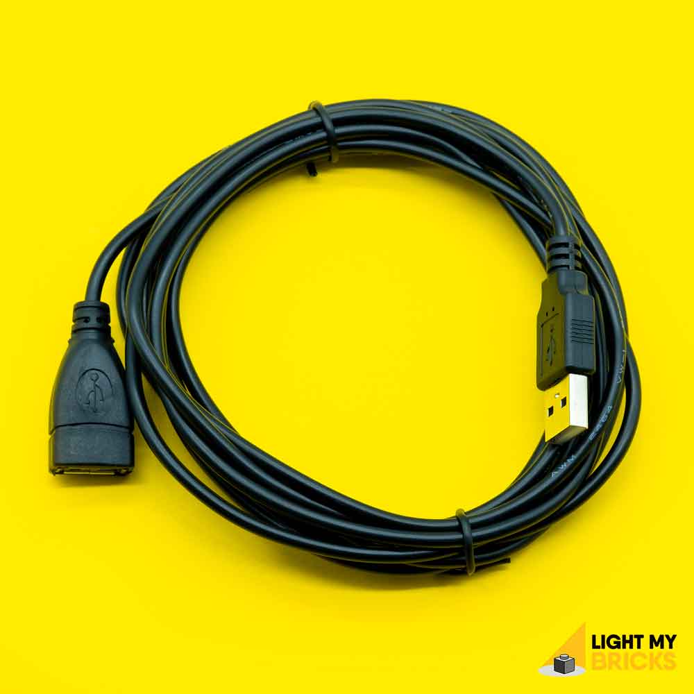 3M USB Extension Cable - High Speed USB 2.0 Male to Female Extender Cord (10ft) for Computer, Printer, Keyboard, Mouse & More - Durable & Flexible Design for Home & Office Use