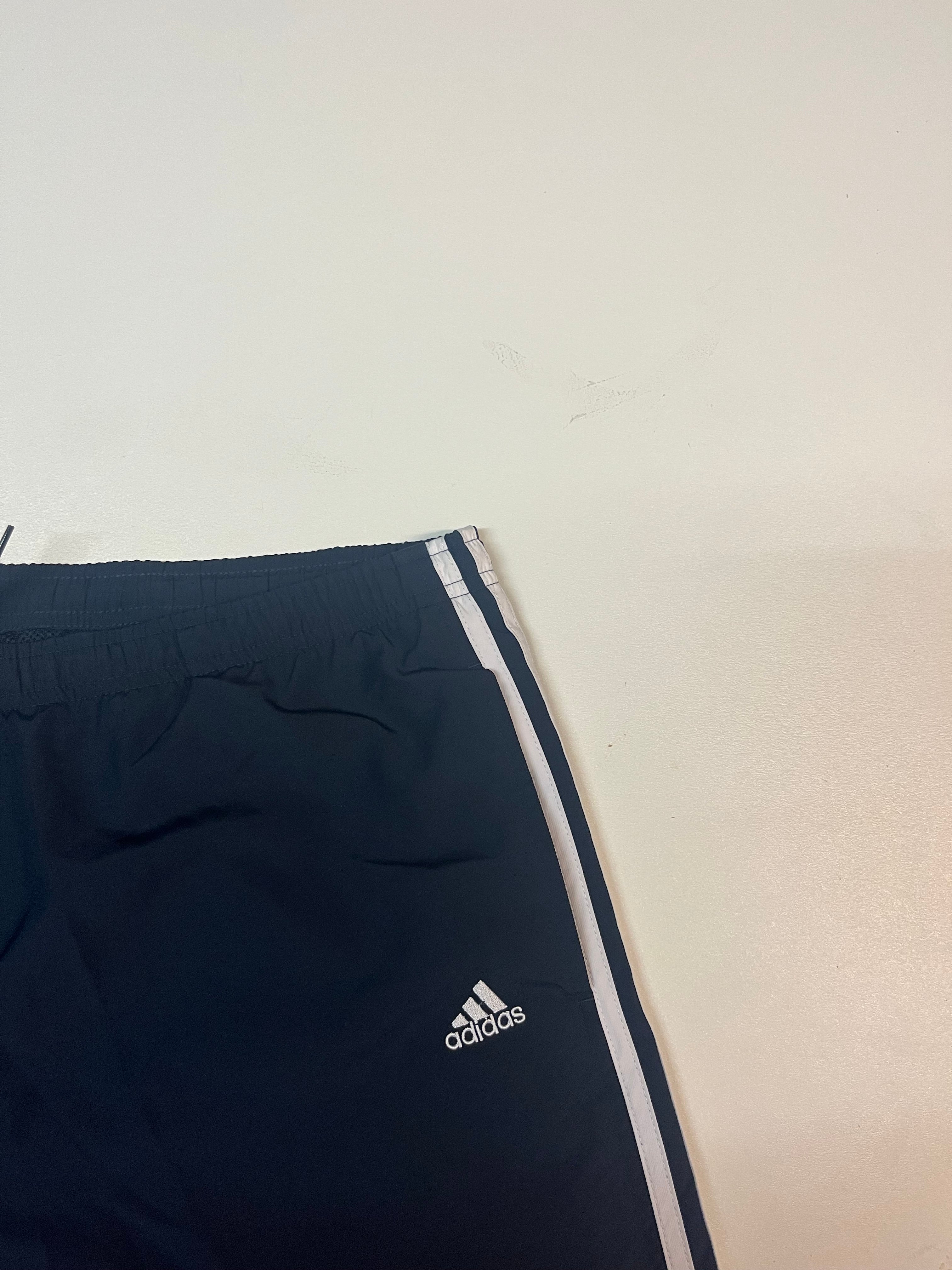 Vintage Adidas Trackpants Baggy Loose Fit Men's Medium 2009 Retro Joggers - Perfect for Casual Wear, Street Style & 90s Fashion Outfits