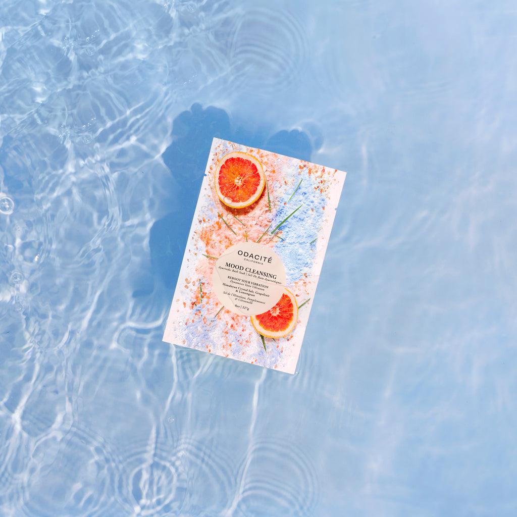 Relaxing Mood Cleansing Ayurvedic Bath Soak with Essential Oils - Detox & Stress Relief for Spa-Like Experience at Home