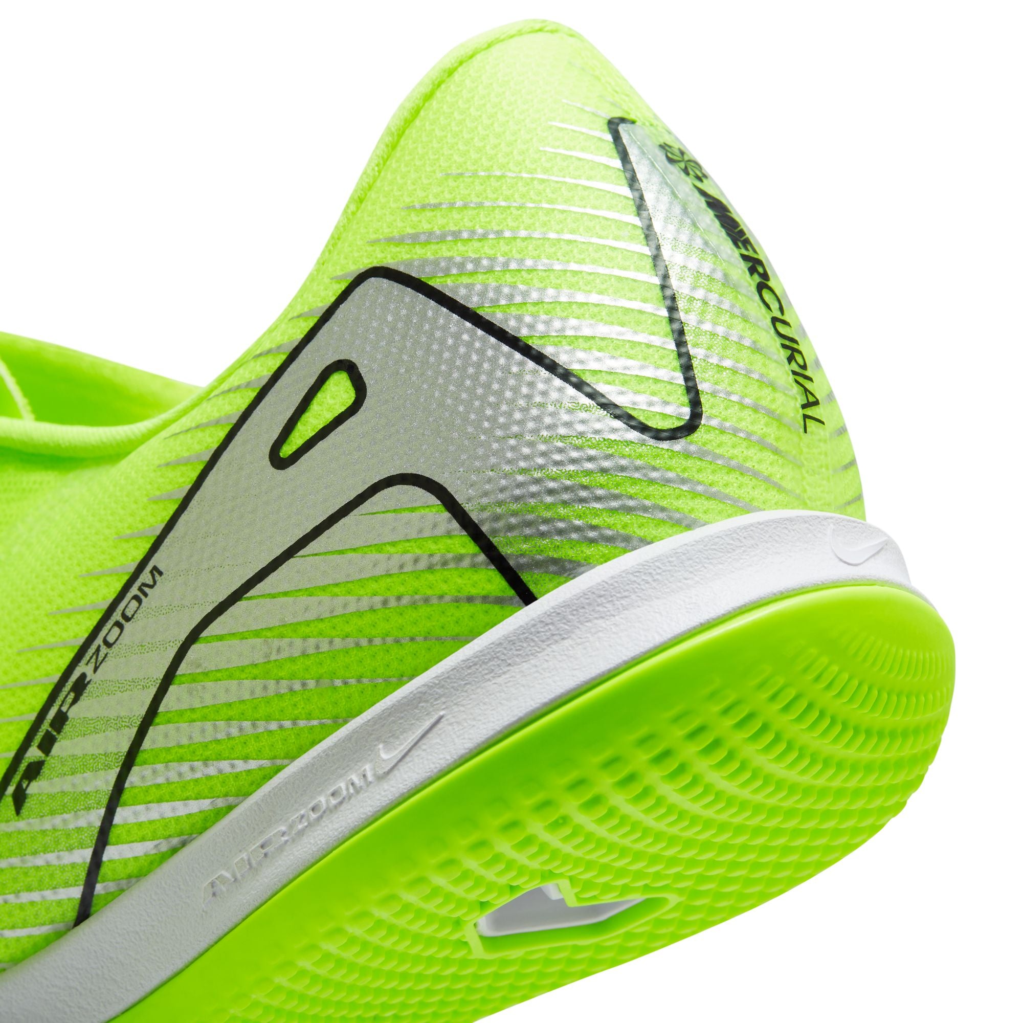 Nike Mercurial Vapor 16 Academy IC Indoor Soccer Shoes for Men - Volt/Black - Lightweight & Comfortable for Training & Matches