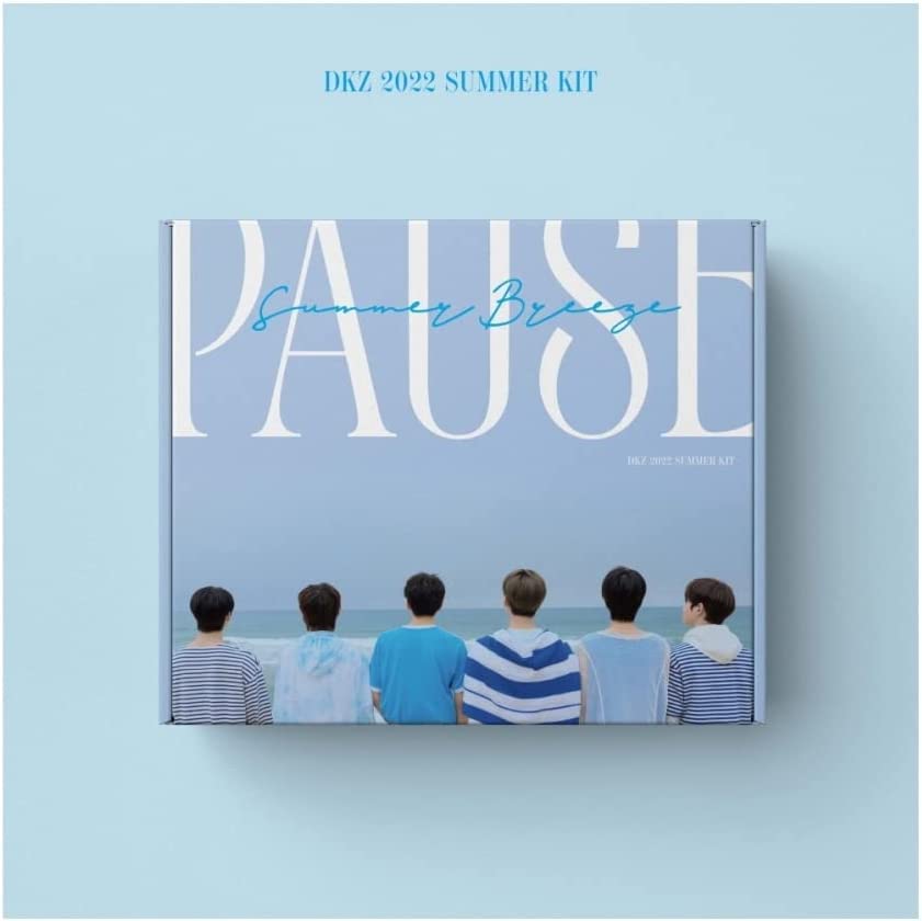 DKZ PAUSE 2022 SUMMER Album (Kit Version) - Sealed K-POP Merchandise for Collectors & Fans | Perfect for Gift Giving & K-POP Collections