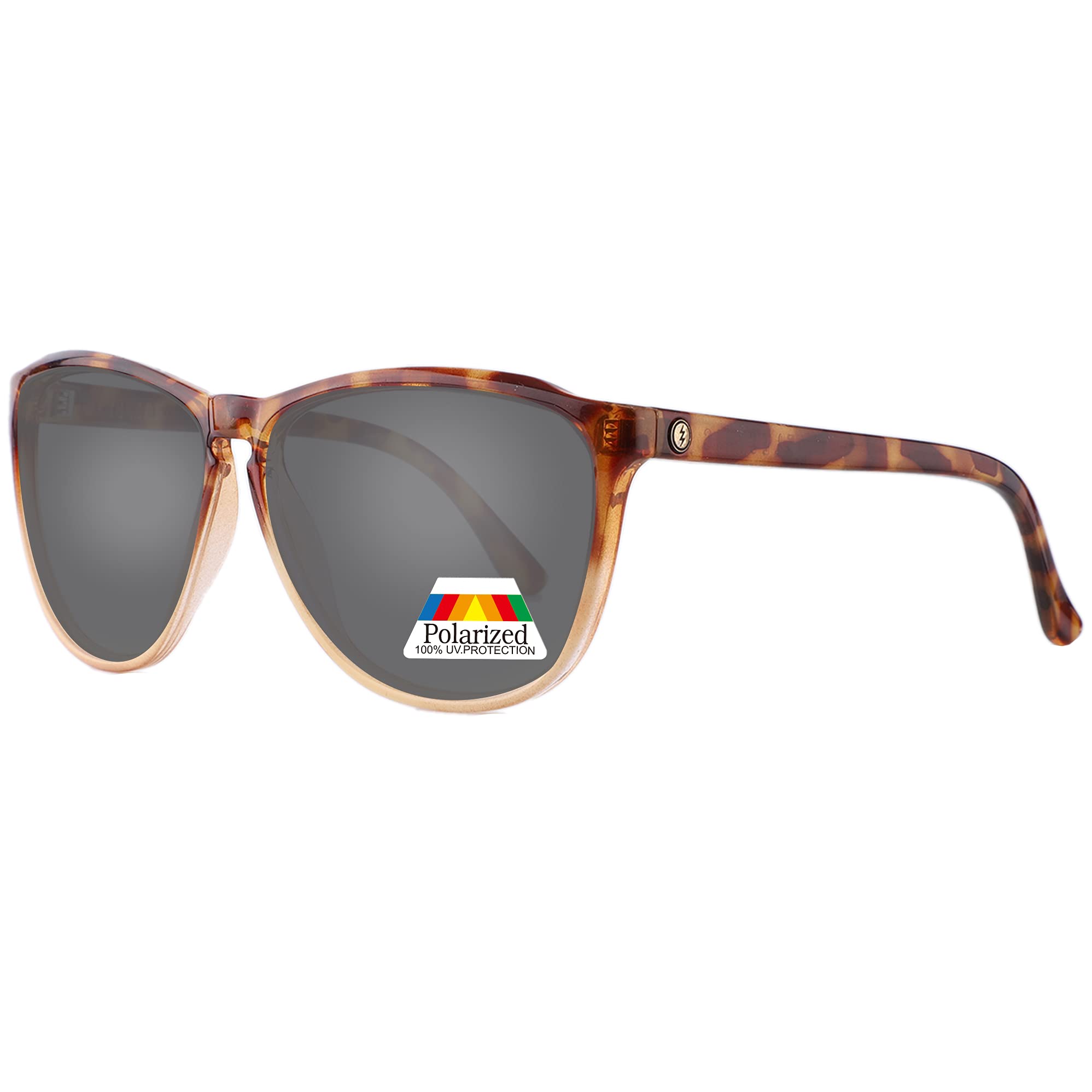 Bwake Polarized Replacement Lenses for Electric Encelia Sunglasses - UV Protection, Anti-Glare, Durable for Outdoor Sports, Driving & Daily Wear