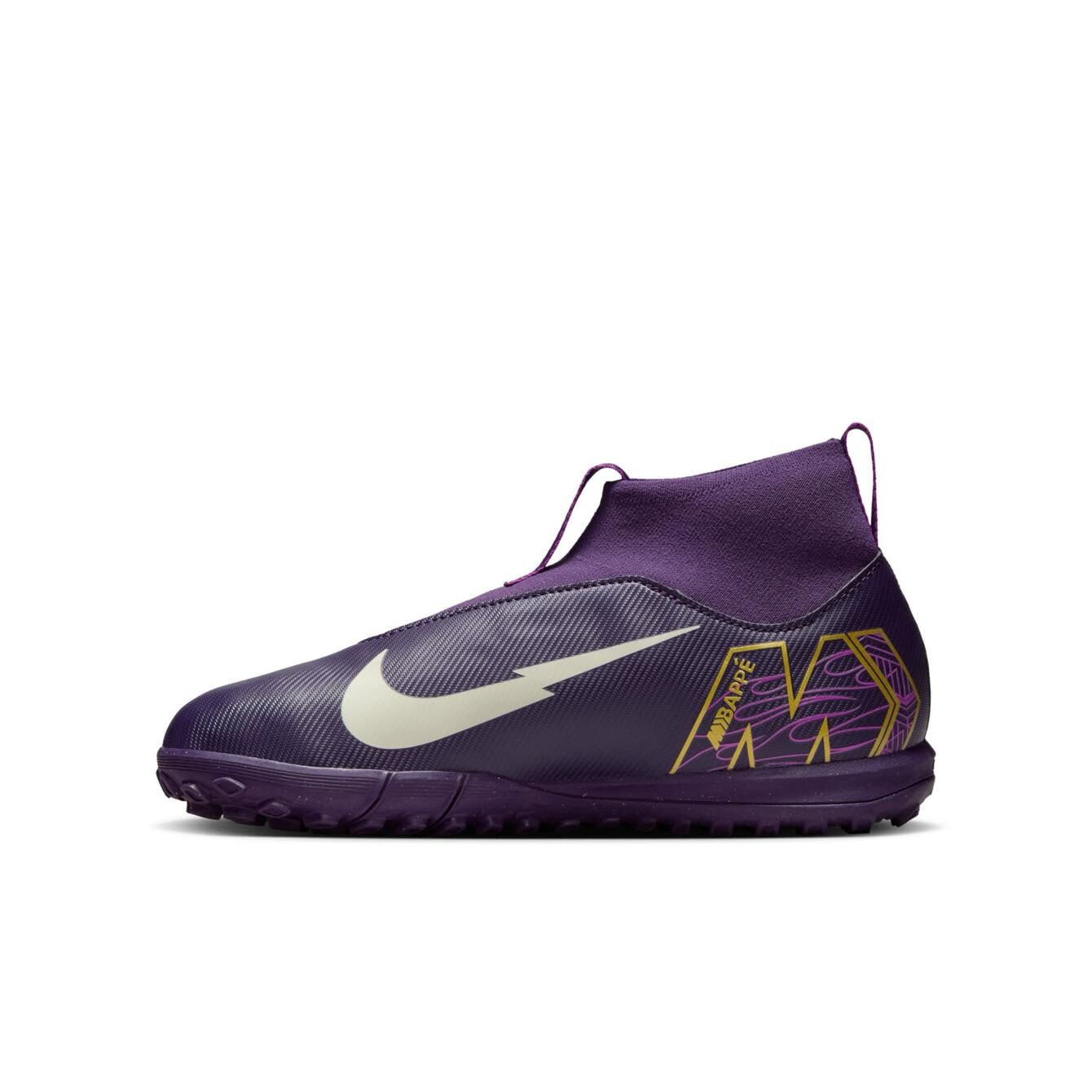 Nike Jr. Mercurial Superfly 10 Academy Kylian Mbappé Soccer Cleats - Youth Football Shoes for Speed & Control - Perfect for Training & Matches