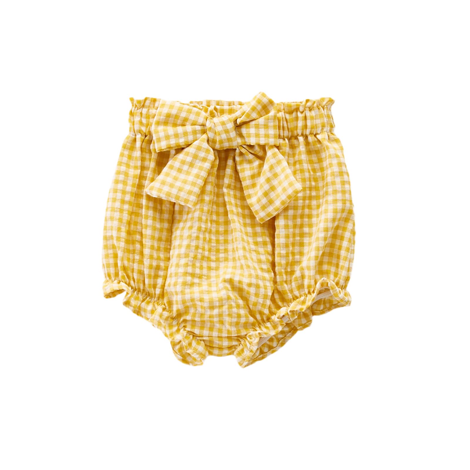 Newborn Baby Girl Cotton Bloomers with Ruffles - Soft Diaper Covers & Underwear Shorts for Summer Outfits - Perfect for Playtime, Photos, and Everyday Wear