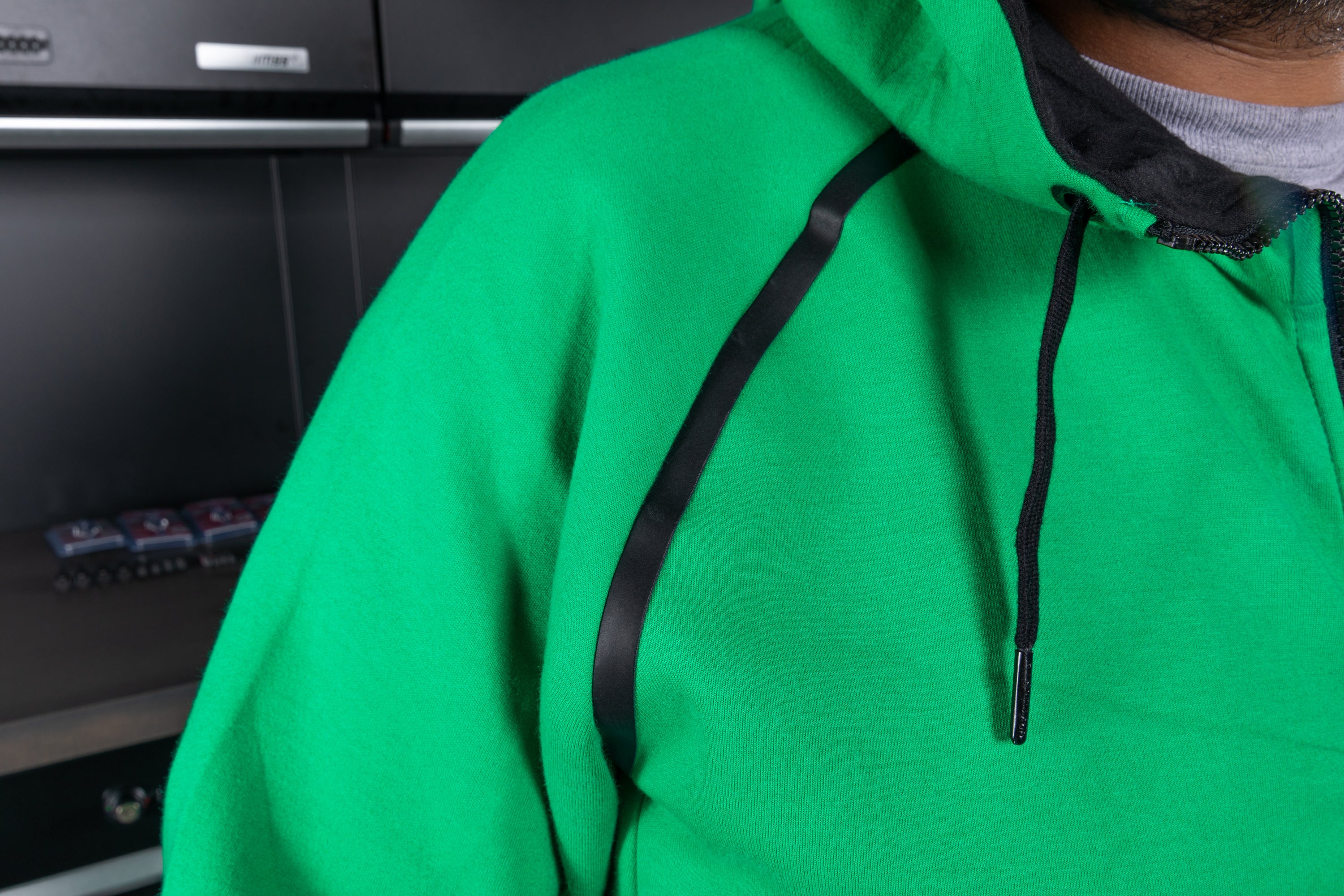 Obsessed Garage Reflex Zip Up Hoodie - Premium Men's Fleece Jacket for Car Enthusiasts | Perfect for Garage Work, Car Shows & Casual Wear