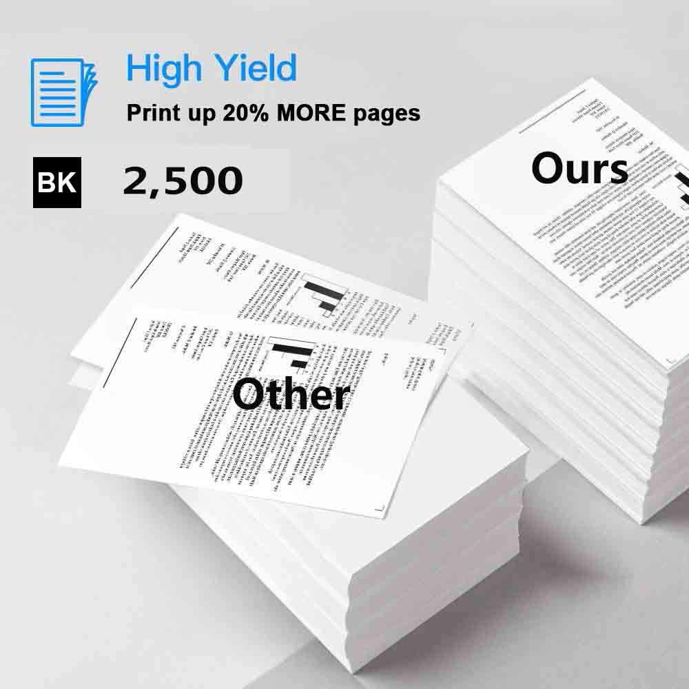 2-Pack High Yield Dell 2135CN/2130CN Compatible Toner Cartridge Replacement for Dell 330-1436 (Black) - Perfect for Office Printing & High Volume Documents
