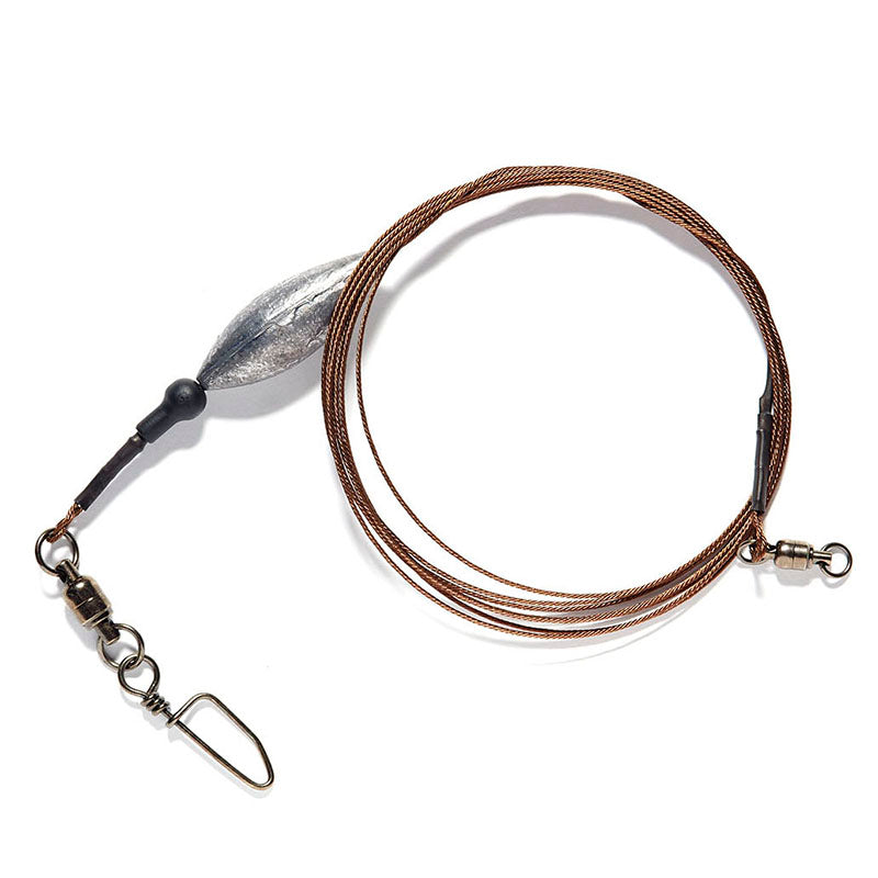 Premium Rok Max Ocean Predator Shark Fishing Rigs - Heavy Duty Saltwater Shark Traces for Big Game Fishing - Perfect for Deep Sea Fishing and Shark Tournaments
