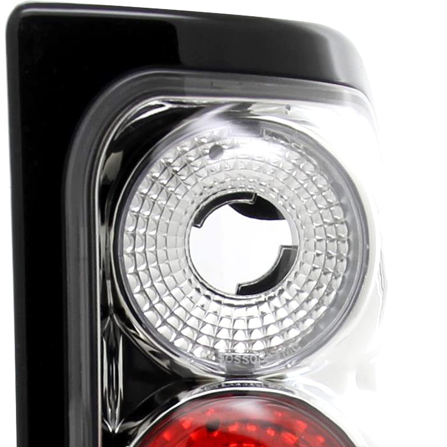 Spec-D Tuning Black Projector Headlights with 6-LED Fog Lights - Compatible with Dodge Ram (Left & Right Pair) - High-Performance Headlamp Assembly for Night Driving & Off-Road Adventures