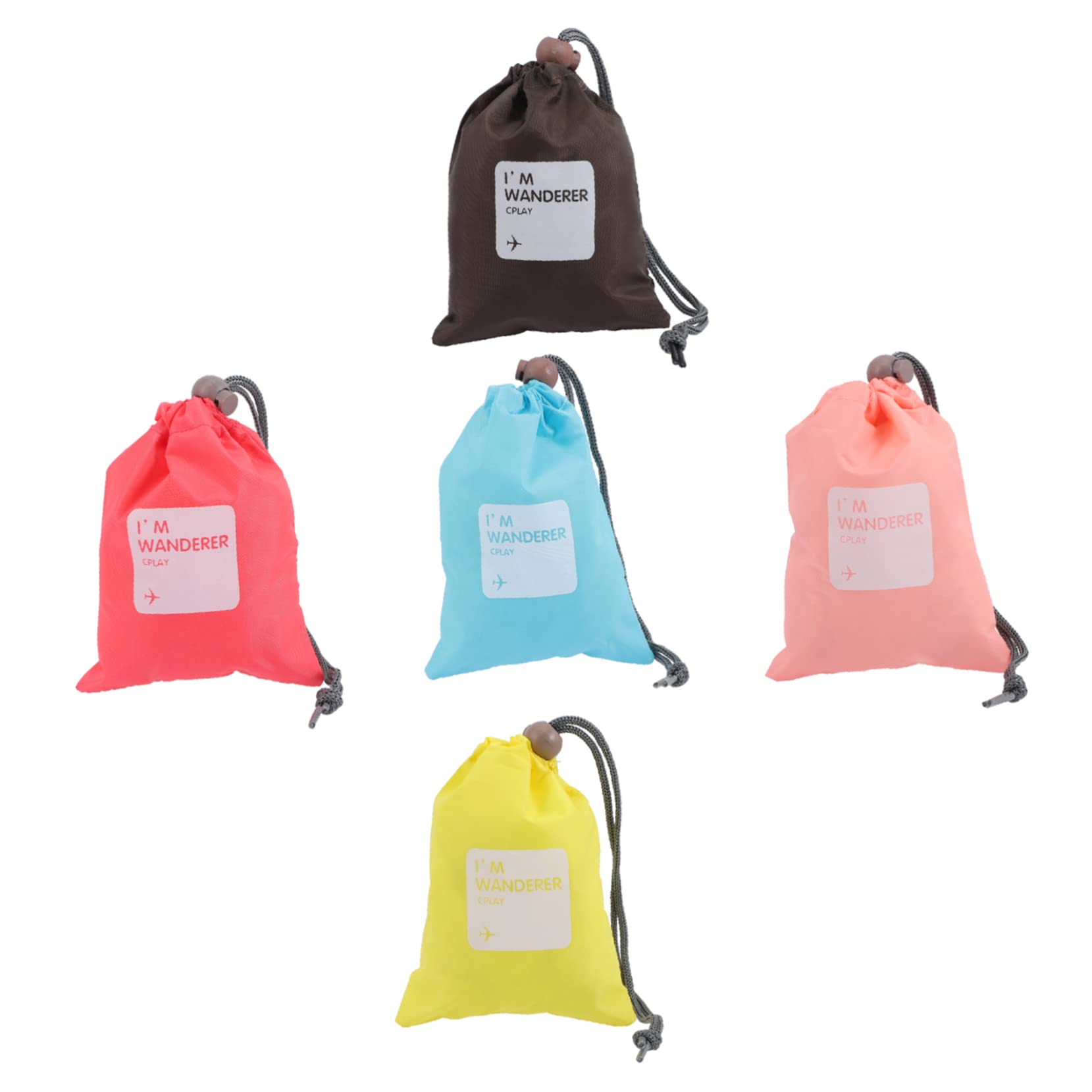 10-Pack Travel Storage Bags - Waterproof Washing Organizer Backpack for Men | Portable Laundry & Makeup Pouch | Perfect for Camping, Gym & Business Trips