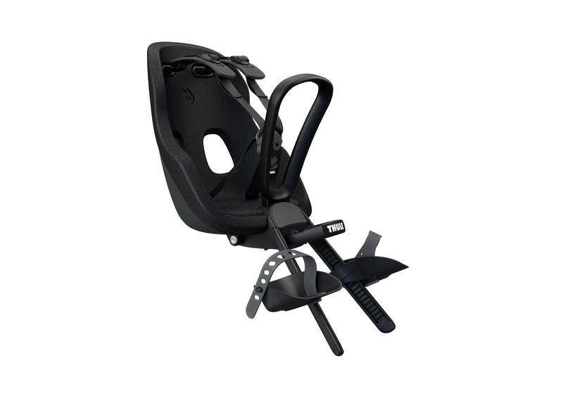 Thule Yepp Nexxt 2 Mini Child Bike Seat - Universal Fit for Most Bicycles | Safe & Comfortable Toddler Carrier | Perfect for Family Cycling Adventures & Urban Commutes