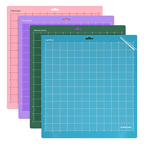 Military green, pink, purple, blue, 4 Mats