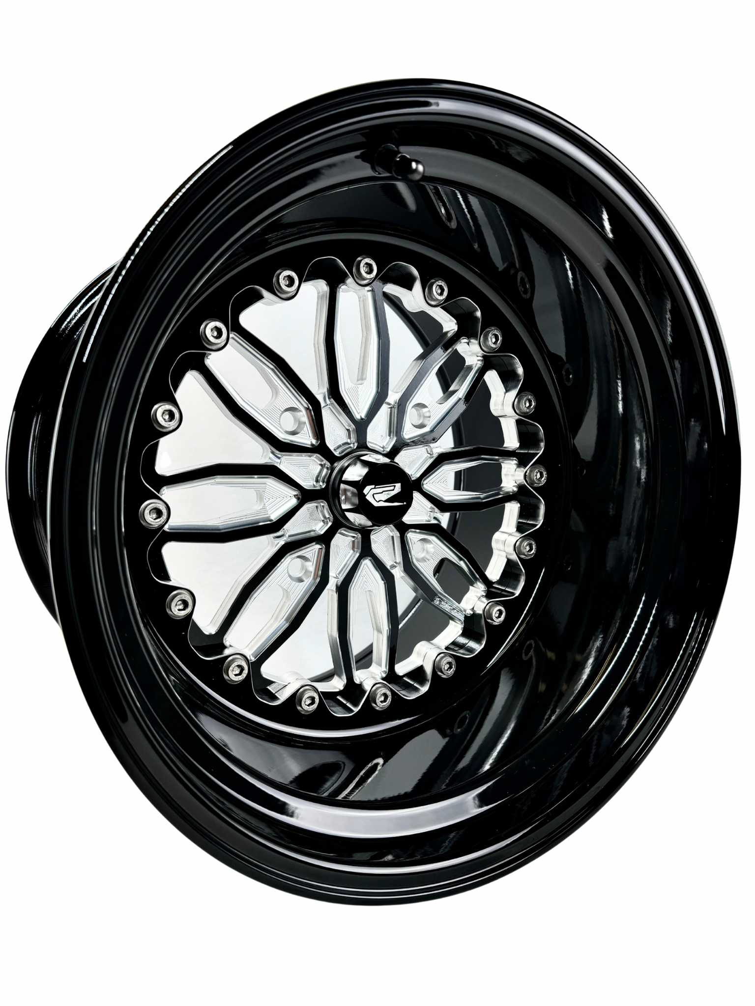 Icon FF Forged Gloss Black Wheels for Can-Am X3 4X136 - Premium Off-Road Rims for UTV & Side-by-Side Adventures