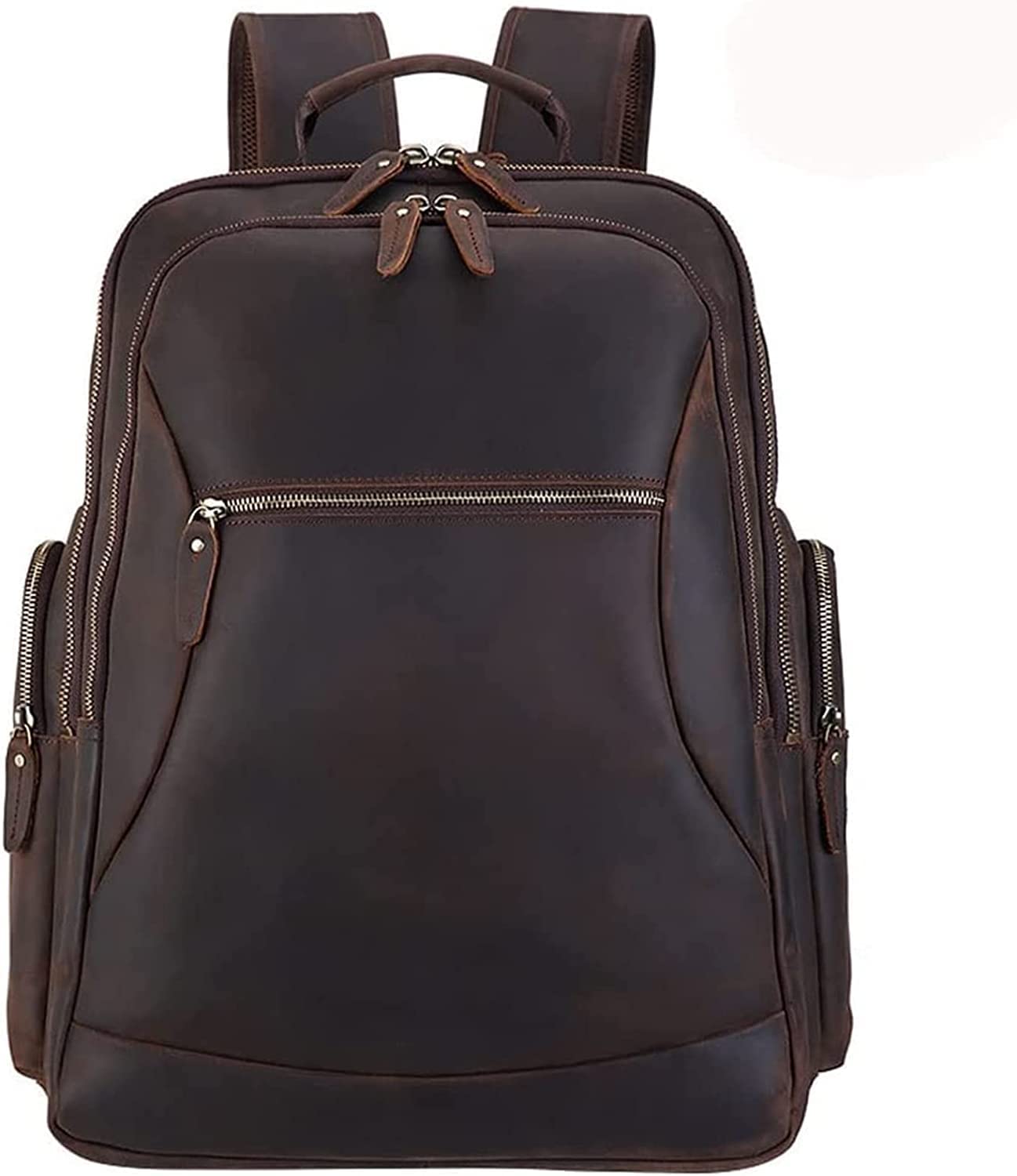 Vintage Men's Backpack with Built-in Chair - 17 Inch Laptop Travel Backpack, Large Capacity (46x35x27cm) - Perfect for Camping, Hiking, Outdoor Adventures & College Students