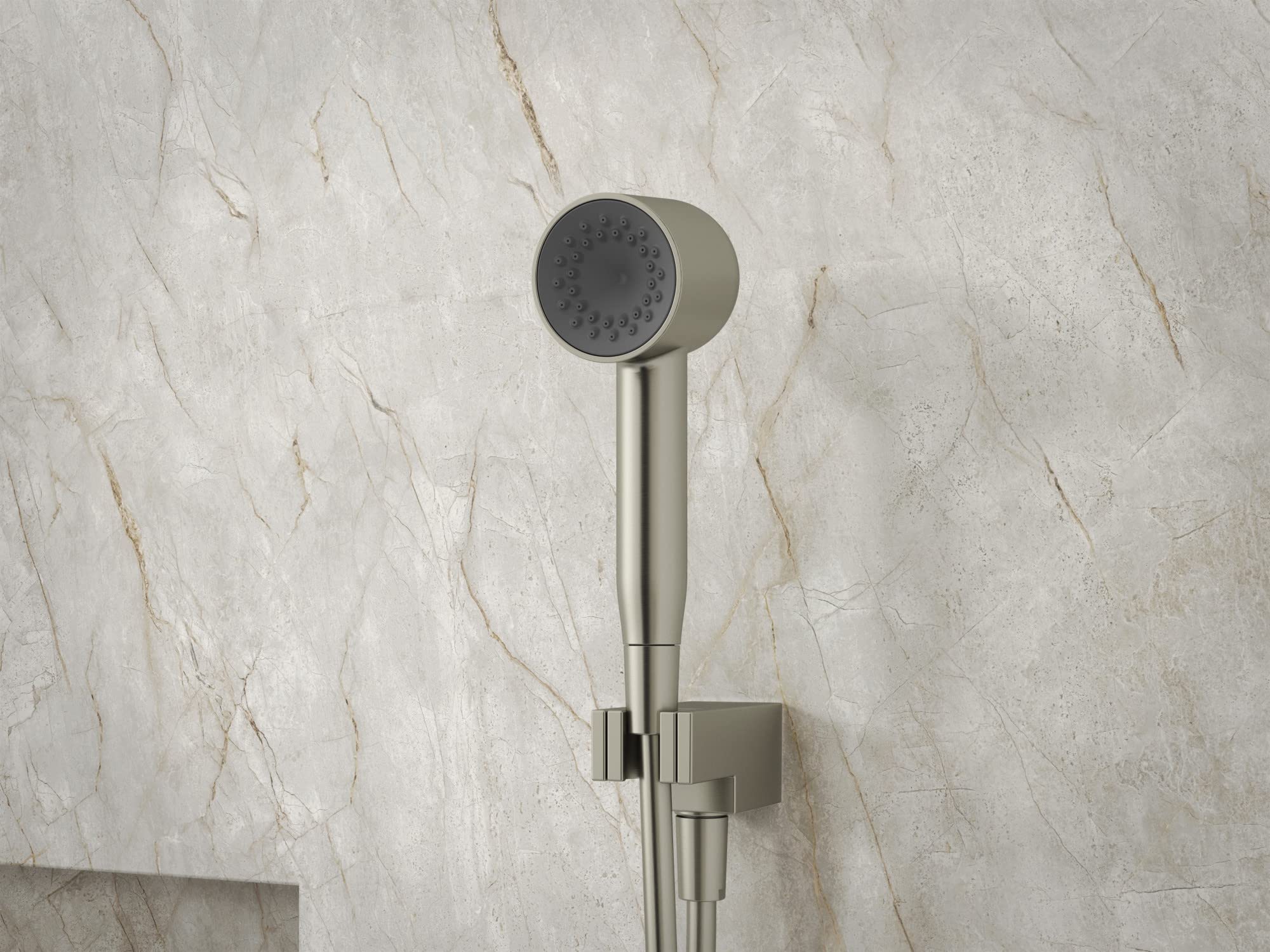 KOHLER STATEMENT™ Wall Mount Hand Shower Holder - Durable Bathroom Accessory for Shower Heads - Perfect for Modern Home & Spa-Like Experience