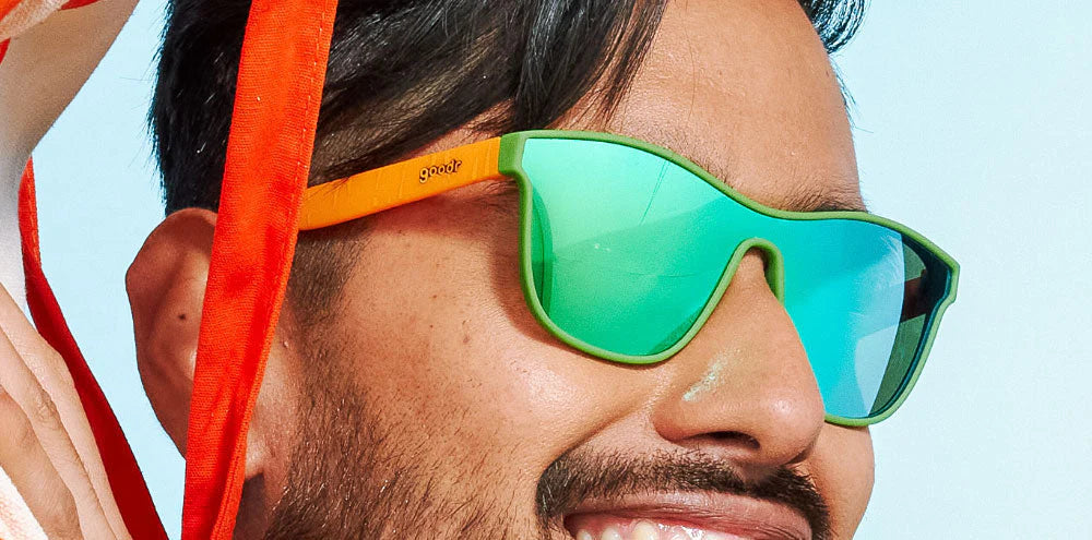 Goodr 24 Carrot Polarized Sunglasses for Men & Women - UV Protection, Lightweight & Stylish - Perfect for Running, Cycling, and Outdoor Activities
