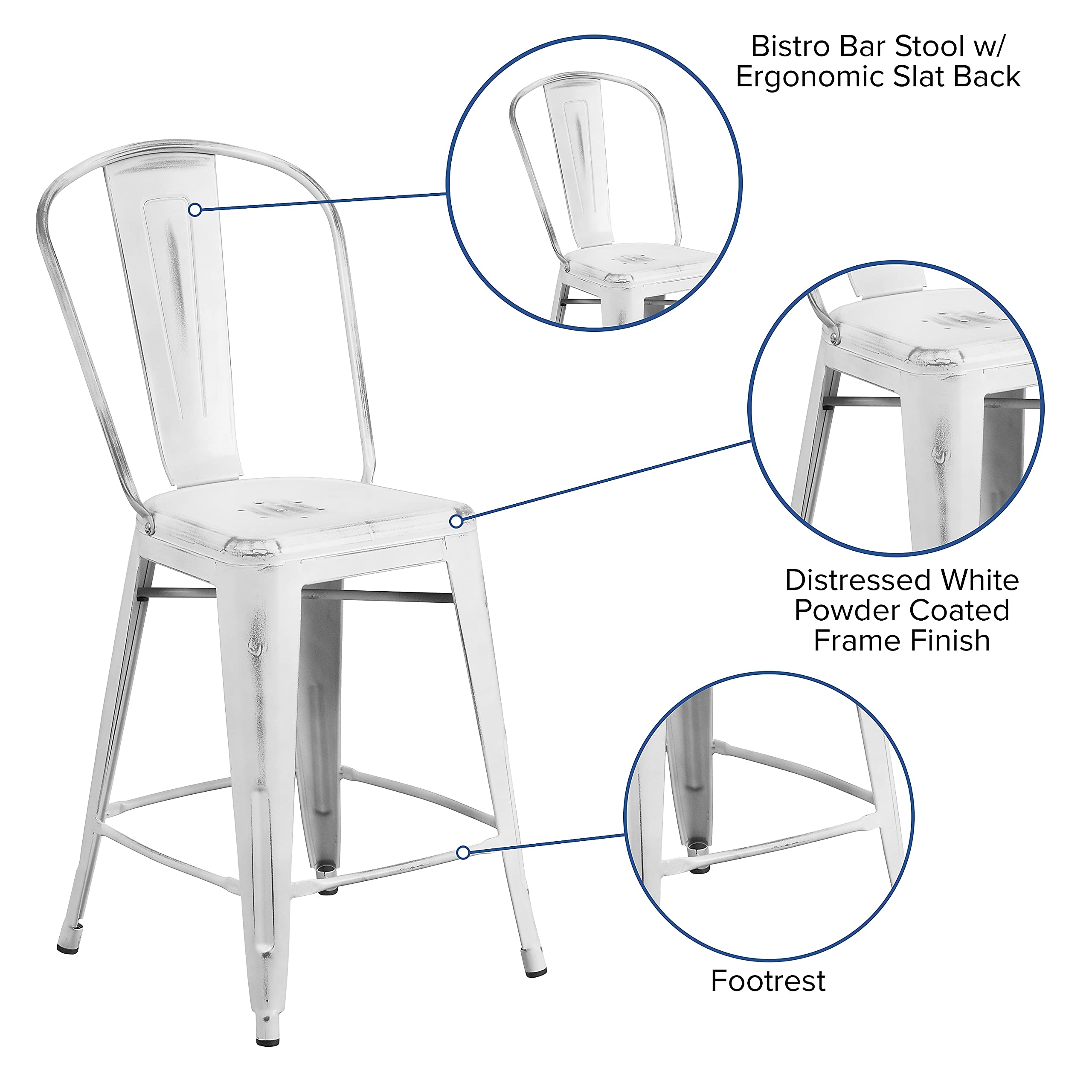 Flash Furniture Blake 4-Pack 24