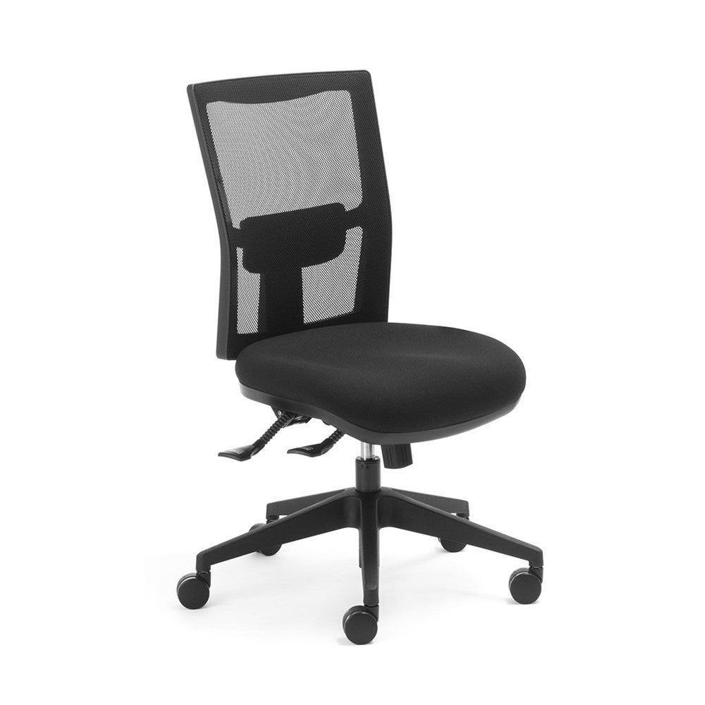 Ergonomic Team Air Task Chair - Adjustable Office Chair with Lumbar Support for Home & Office Workspace - Perfect for Long Hours Sitting, Gaming & Remote Work