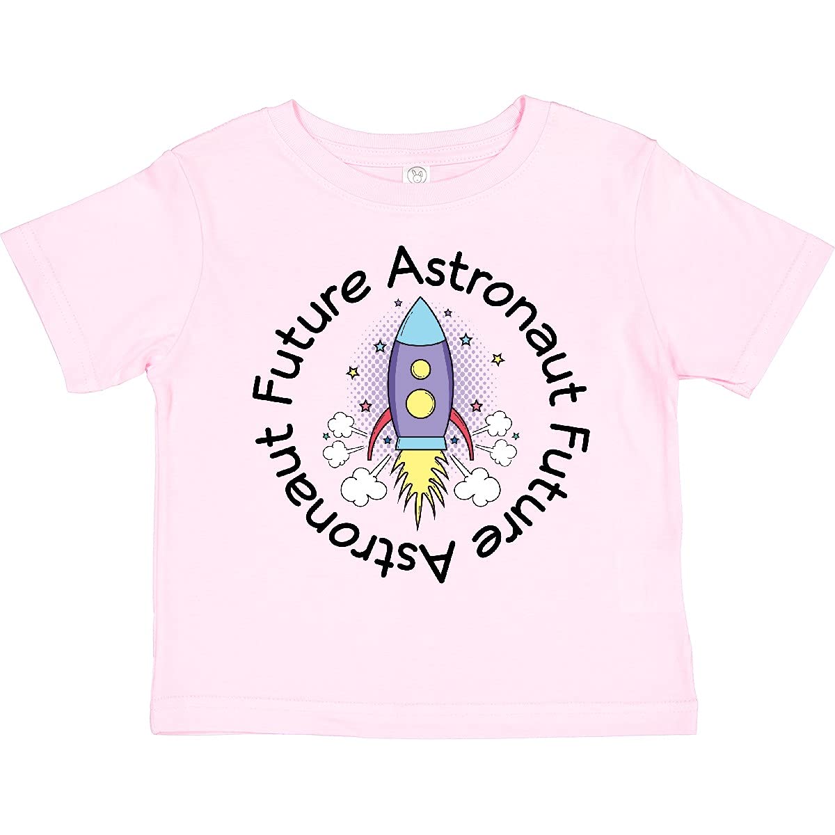 Inktastic Future Astronaut Space Rocket Toddler T-Shirt - Cute Space-Themed Cotton Tee for Boys & Girls - Perfect for School, Playdates & Space-Themed Birthday Parties
