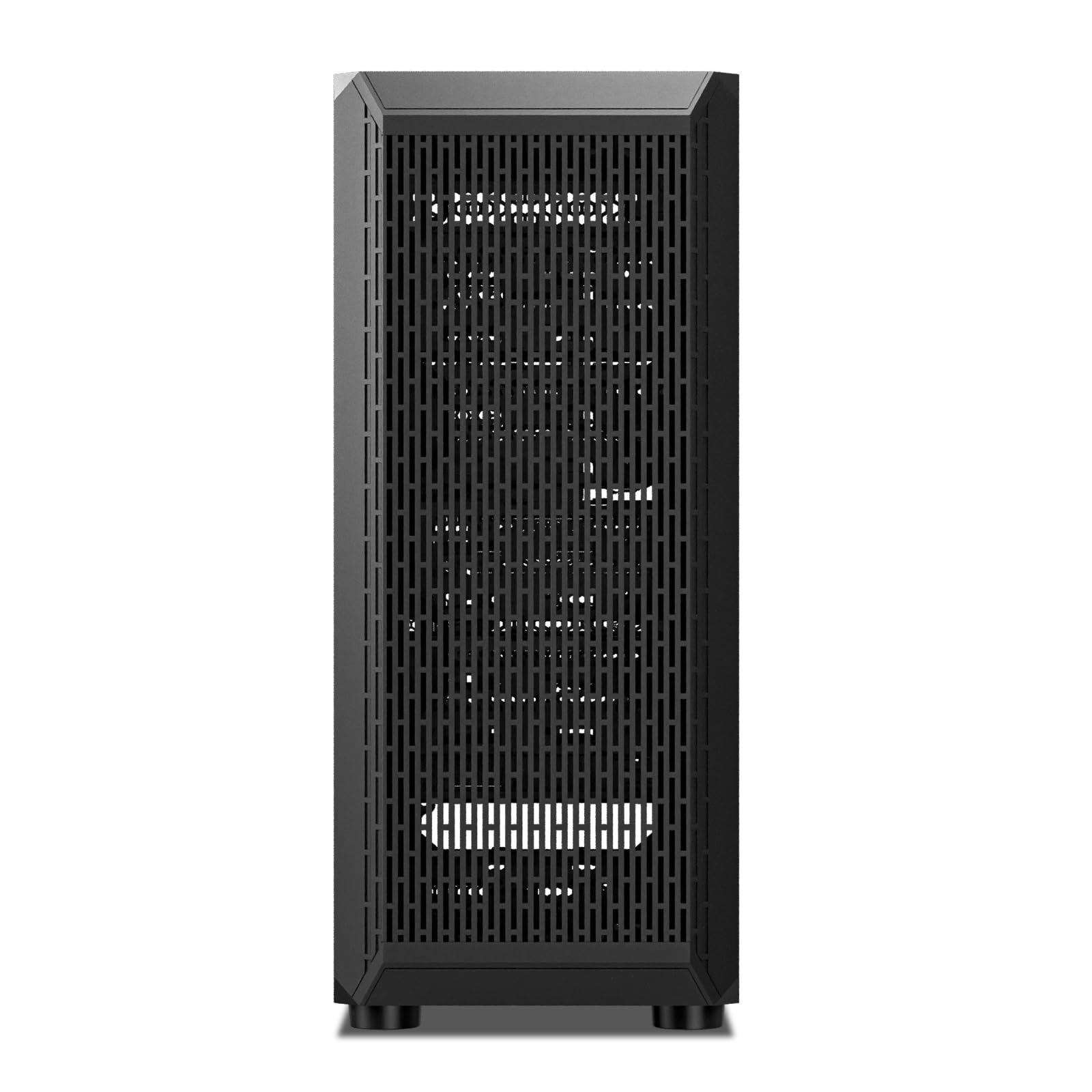 DARKROCK Classico Storage Master ATX NAS Computer Case - Mid Tower PC Case with 4x120mm Fans, USB 3.0, 10 x 3.5