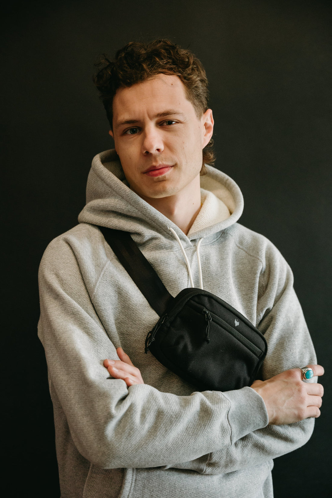 Clever Supply Co. Sidekick Belt Bag 1L - Black Waist Pack for Running, Travel & Everyday Use | Hands-Free Fanny Pack for Men & Women
