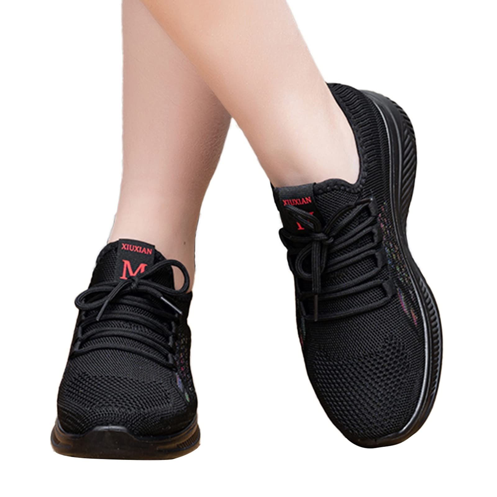 Women's Running Shoes - Breathable Mesh Sneakers for Jogging, Casual & Outdoor Activities | Comfortable Lace-Up Fashion Sneakers for Ladies | Perfect for Workouts, Walking & Daily Wear