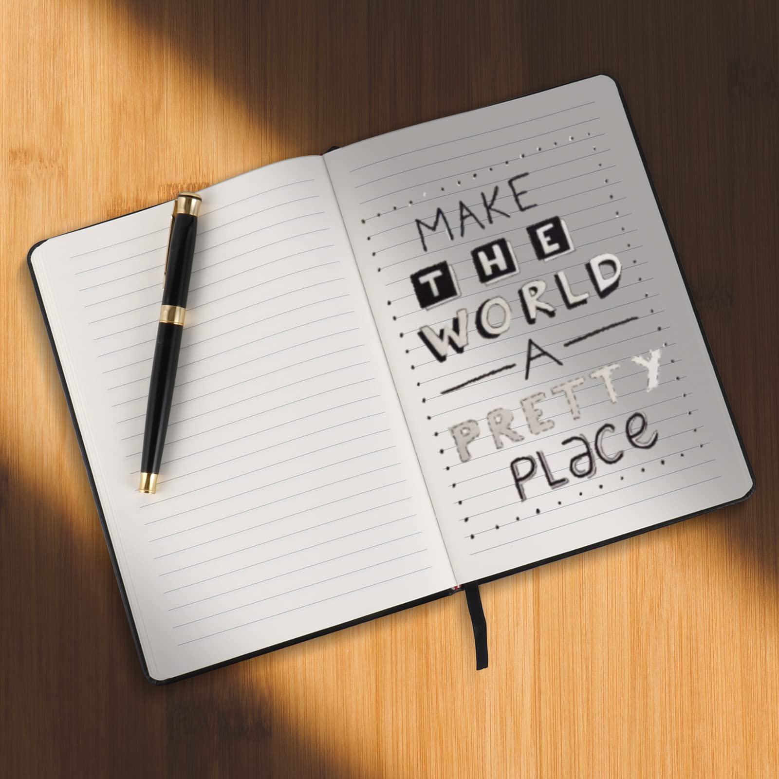 Premium Leather Journal Notebook for Women & Men - 8.3