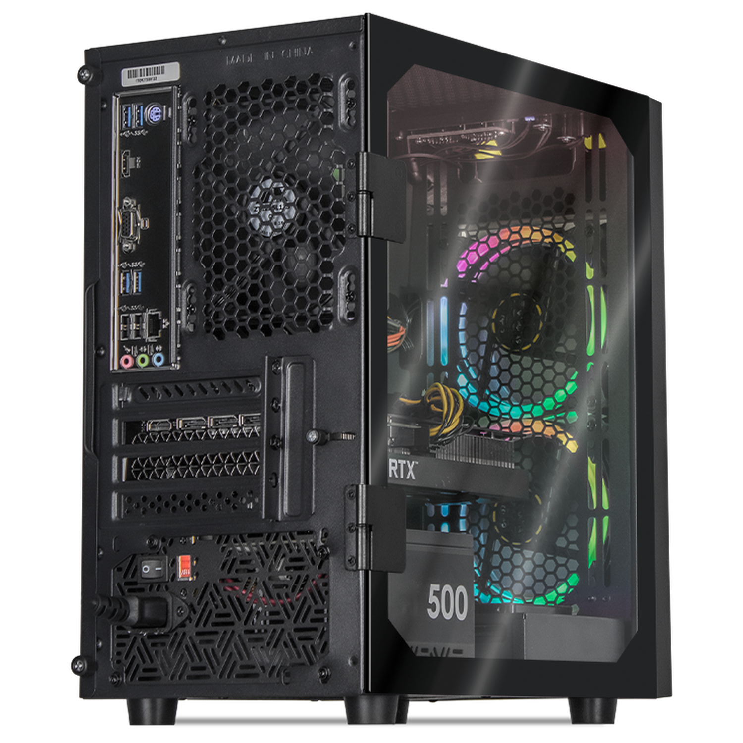 Xtreme Gaming PC with NVIDIA GeForce RTX 3050, AMD Ryzen 5, 16GB RAM, 250GB SSD + 2TB HDD, 23.8