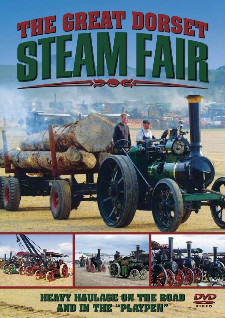 Great Dorset Steam Fair DVD - Heavy Haulage Trucks & Road Transport Documentary | Vintage Steam Engine Collection for History Enthusiasts & Educational Use