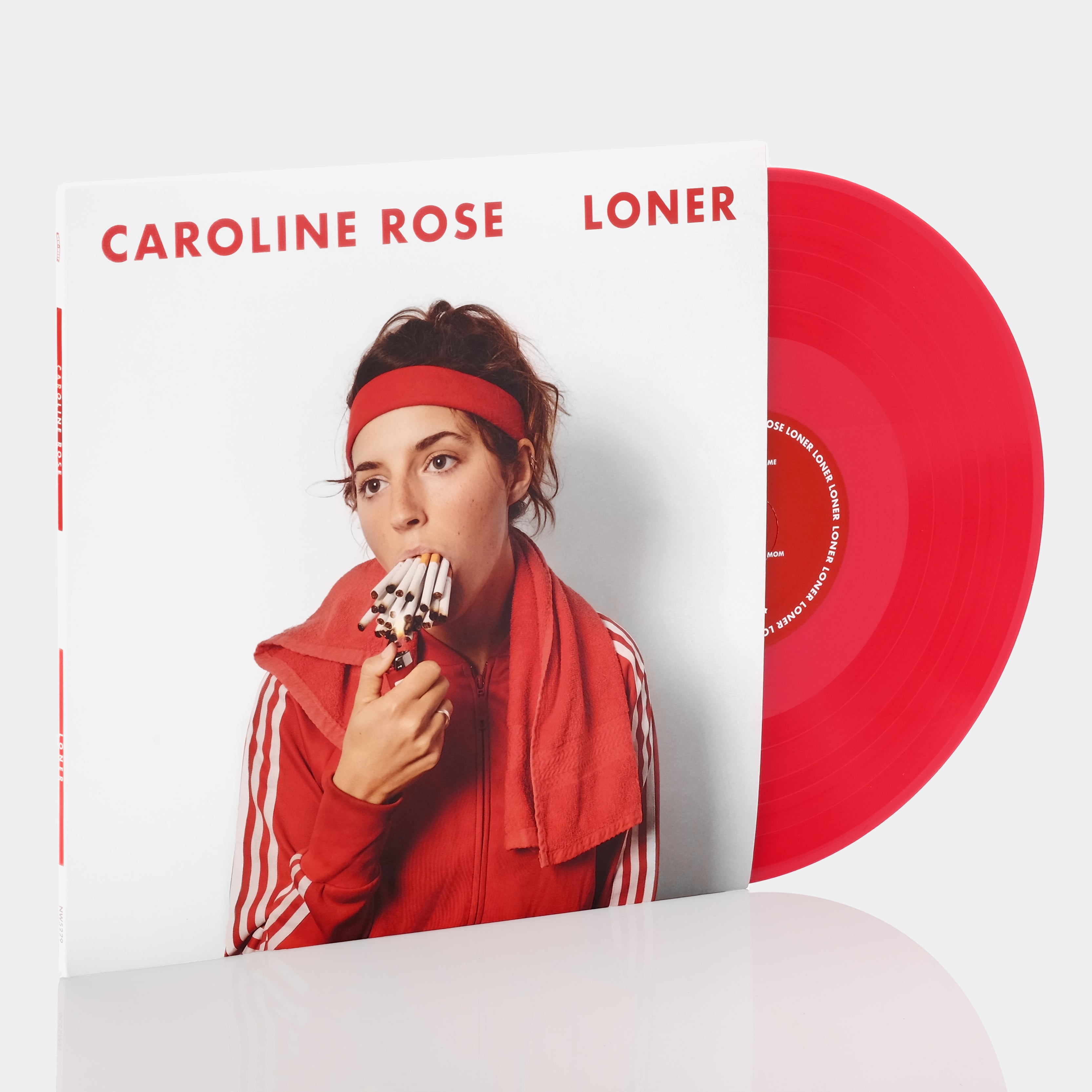Caroline Rose LONER LP - Limited Edition Red Vinyl Record | Indie Rock Music for Home Listening & Vinyl Collectors